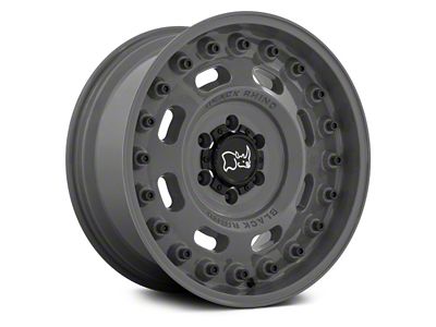 Black Rhino Axle Battleship Gray 8-Lug Wheel; 20x9.5; -18mm Offset (01-06 Sierra 2500 HD)