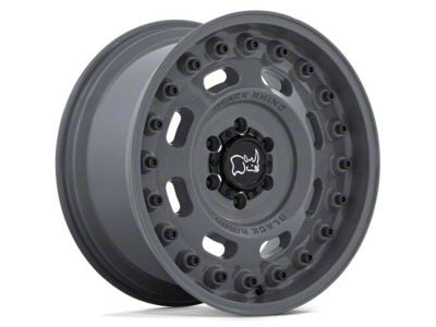 Black Rhino Axle Battleship Gray 8-Lug Wheel; 17x9.5; 6mm Offset (01-06 Sierra 3500 HD SRW)