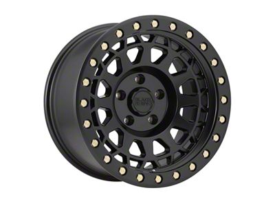 Black Rhino Primm Matte Black with Brass Bolts 8-Lug Wheel; 18x9.5; 0mm Offset (01-06 Silverado 2500 HD)