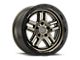 Black Rhino Barstow Matte Bronze with Matte Black Lip 5-Lug Wheel; 17x9.5; 0mm Offset (02-08 RAM 1500, Excluding Mega Cab)