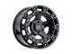 Black Rhino Cinco Gloss Black with Stainless Bolt 5-Lug Wheel; 20x9.5; 0mm Offset (02-08 RAM 1500, Excluding Mega Cab)