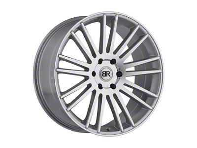 Black Rhino Kruger Silver 5-Lug Wheel; 24x10; 25mm Offset (02-08 RAM 1500, Excluding Mega Cab)