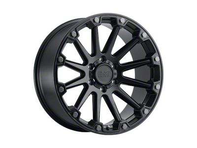 Black Rhino Pinnacle Semi Gloss Black 5-Lug Wheel; 20x9; 2mm Offset (02-08 RAM 1500, Excluding Mega Cab)