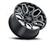 Black Rhino Shrapnel Gloss Black Milled 5-Lug Wheel; 20x9.5; 0mm Offset (02-08 RAM 1500, Excluding Mega Cab)