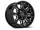 Black Rhino Sierra Gloss Black Milled 5-Lug Wheel; 18x9; 0mm Offset (02-08 RAM 1500, Excluding Mega Cab)