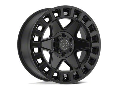 Black Rhino York Matte Black 6-Lug Wheel; 20x9; 12mm Offset (03-09 4Runner)