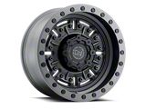 Black Rhino Abrams Textured Matte Gunmetal 8-Lug Wheel; 18x9.5; -18mm Offset (03-09 RAM 2500)