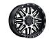 Black Rhino Alamo Gloss Black Machined 8-Lug Wheel; 18x9; 6mm Offset (03-09 RAM 2500)