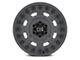 Black Rhino Axle Battleship Gray 8-Lug Wheel; 18x9.5; 6mm Offset (03-09 RAM 2500)