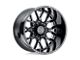 Black Rhino Grimlock Gloss Black Milled 8-Lug Wheel; 20x11.5; -44mm Offset (03-09 RAM 2500)