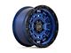 Black Rhino Legion Cobalt Blue with Black Lip 8-Lug Wheel; 20x10; -18mm Offset (03-09 RAM 2500)