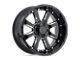 Black Rhino Sierra Gloss Black Milled 8-Lug Wheel; 22x10; -23mm Offset (03-09 RAM 2500)