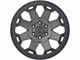 Black Rhino Warlord Matte Gunmetal 8-Lug Wheel; 17x9; -12mm Offset (03-09 RAM 2500)