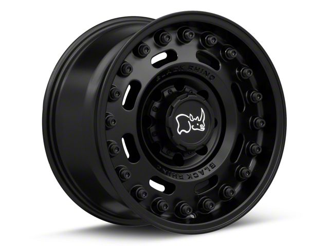 Black Rhino Axle Matte Black 8-Lug Wheel; 17x9.5; 6mm Offset (03-09 RAM 3500 SRW)