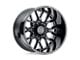 Black Rhino Grimlock Gloss Black Milled 8-Lug Wheel; 20x11.5; -44mm Offset (03-09 RAM 3500 SRW)