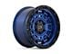 Black Rhino Legion Cobalt Blue with Black Lip 8-Lug Wheel; 20x10; -18mm Offset (03-09 RAM 3500 SRW)