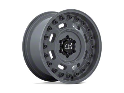 Black Rhino Axle Battleship Gray 6-Lug Wheel; 18x9.5; 6mm Offset (04-08 F-150)