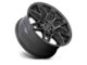 Black Rhino Caprock Matte Gunmetal 6-Lug Wheel; 17x8.5; 0mm Offset (04-08 F-150)