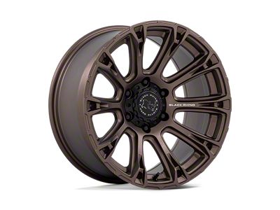 Black Rhino Diamondback Burnt Bronze 6-Lug Wheel; 18x9; 12mm Offset (04-08 F-150)