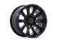 Black Rhino Diamondback Matte Black 6-Lug Wheel; 17x9; 12mm Offset (04-08 F-150)