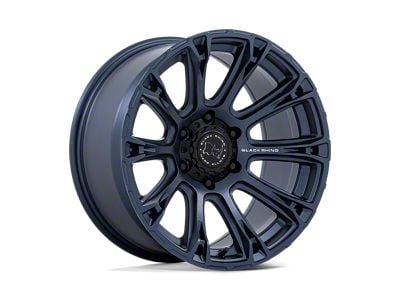 Black Rhino Diamondback Metallic Blue 6-Lug Wheel; 20x9; 12mm Offset (04-08 F-150)