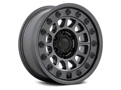 Black Rhino Outback Matte Gunmetal 6-Lug Wheel; 18x8.5; 0mm Offset (04-08 F-150)