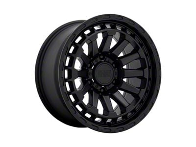 Black Rhino Raid Matte Black 6-Lug Wheel; 17x8.5; -18mm Offset (04-08 F-150)