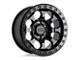 Black Rhino Riot Matte Black 6-Lug Wheel; 17x8.5; 0mm Offset (04-08 F-150)