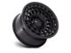 Black Rhino Sahara Matte Black with Gloss Black Lip 6-Lug Wheel; 17x9; -12mm Offset (04-08 F-150)