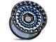 Black Rhino Sentinel Cobalt Blue with Black Ring 6-Lug Wheel; 17x8.5; -10mm Offset (04-08 F-150)