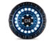 Black Rhino Sentinel Cobalt Blue with Black Ring 6-Lug Wheel; 17x8.5; -10mm Offset (04-08 F-150)