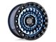 Black Rhino Sentinel Cobalt Blue with Black Ring 6-Lug Wheel; 20x9.5; 12mm Offset (04-08 F-150)