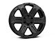 Black Rhino Wanaka Matte Black 6-Lug Wheel; 17x8.5; 12mm Offset (04-08 F-150)