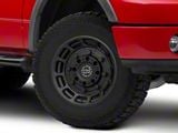 Black Rhino Warthog Matte Black 6-Lug Wheel; 17x8.5; 0mm Offset (04-08 F-150)