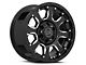 Black Rhino Sierra Gloss Black Milled 6-Lug Wheel; 22x10; -12mm Offset (07-13 Sierra 1500)