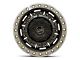 Black Rhino Abrams Gloss Gunblack with Machined Dark Tint 6-Lug Wheel; 17x8.5; 0mm Offset (07-13 Sierra 1500)