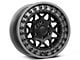 Black Rhino Alpha Matte Black with Gunmetal Lip 6-Lug Wheel; 20x10; -18mm Offset (07-13 Sierra 1500)