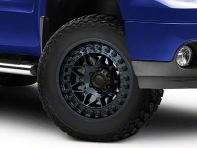 Black Rhino Alpha Midnight Blue 6-Lug Wheel; 18x9; 20mm Offset (07-13 Sierra 1500)