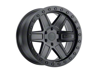 Black Rhino Attica Matte Black with Black Bolts 6-Lug Wheel; 18x9.5; 12mm Offset (07-13 Sierra 1500)