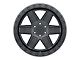 Black Rhino Attica Matte Black with Black Bolts 6-Lug Wheel; 18x9.5; 12mm Offset (07-13 Sierra 1500)