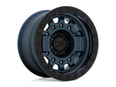 Black Rhino Avenger Beadlock Navy Blue 6-Lug Wheel; 17x8.5; 0mm Offset (07-13 Sierra 1500)