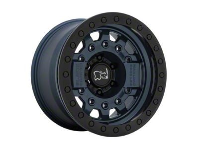 Black Rhino Avenger Beadlock Navy Blue 6-Lug Wheel; 17x8.5; -30mm Offset (07-13 Sierra 1500)