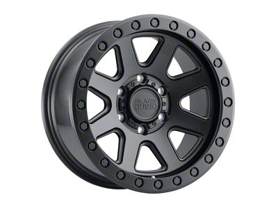 Black Rhino Baker Matte Black 6-Lug Wheel; 20x9; 12mm Offset (07-13 Sierra 1500)