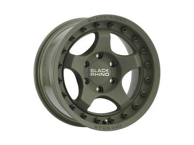 Black Rhino Bantam Olive Drab Green 6-Lug Wheel; 18x9; 12mm Offset (07-13 Sierra 1500)