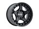 Black Rhino Bantam Textured Black 6-Lug Wheel; 18x9; 12mm Offset (07-13 Sierra 1500)
