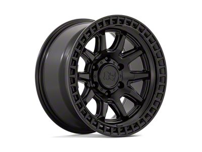 Black Rhino Calico Matte Black 6-Lug Wheel; 17x8.5; 0mm Offset (07-13 Sierra 1500)