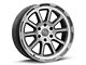 Black Rhino Chase Brushed Gunmetal 6-Lug Wheel; 17x9; 12mm Offset (07-13 Sierra 1500)