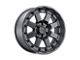 Black Rhino Cleghorn Matte Black 6-Lug Wheel; 18x9; -18mm Offset (07-13 Sierra 1500)