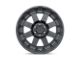 Black Rhino Cleghorn Matte Black 6-Lug Wheel; 18x9; -18mm Offset (07-13 Sierra 1500)