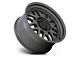 Black Rhino Delta Matte Gunmetal 6-Lug Wheel; 18x9.5; 12mm Offset (07-13 Sierra 1500)